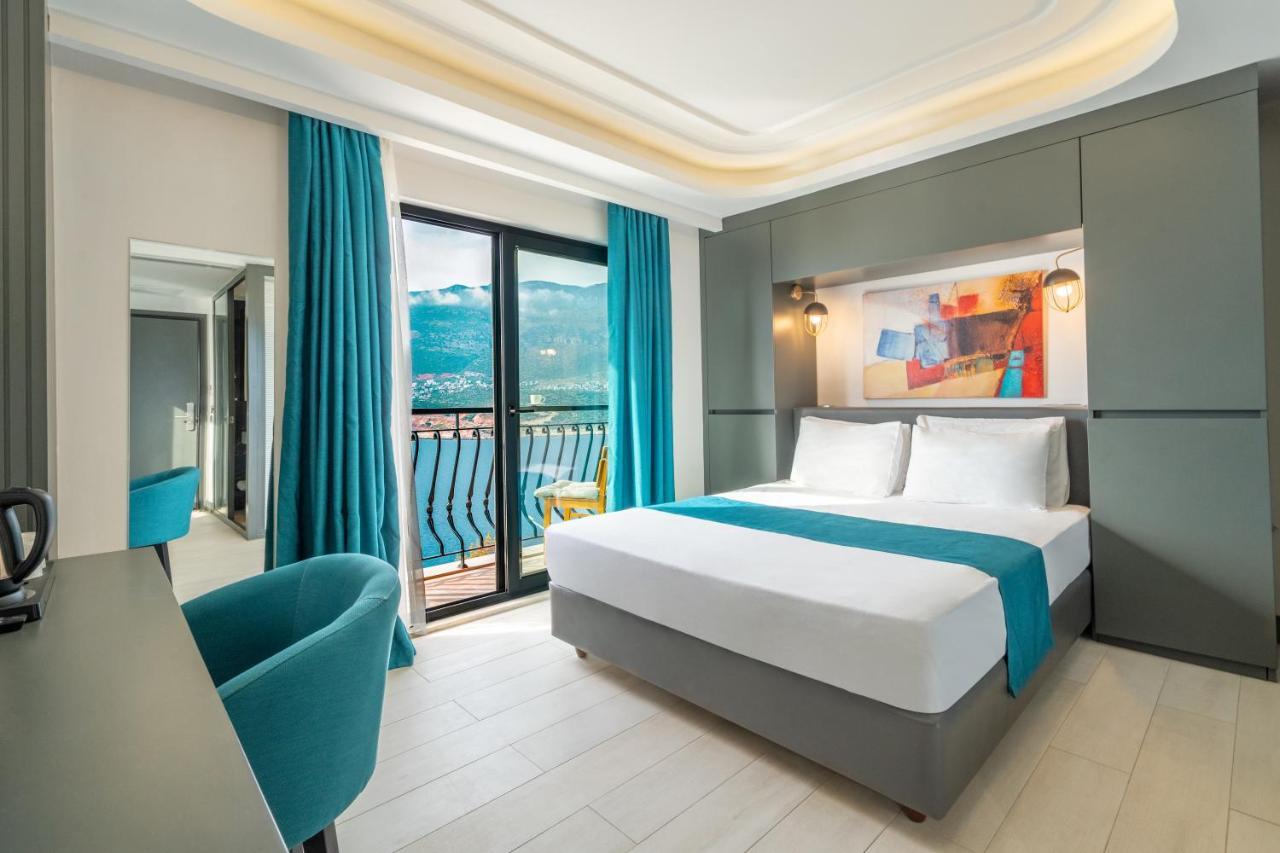 Guemues Yazar Hotel Kaş Exteriör bild