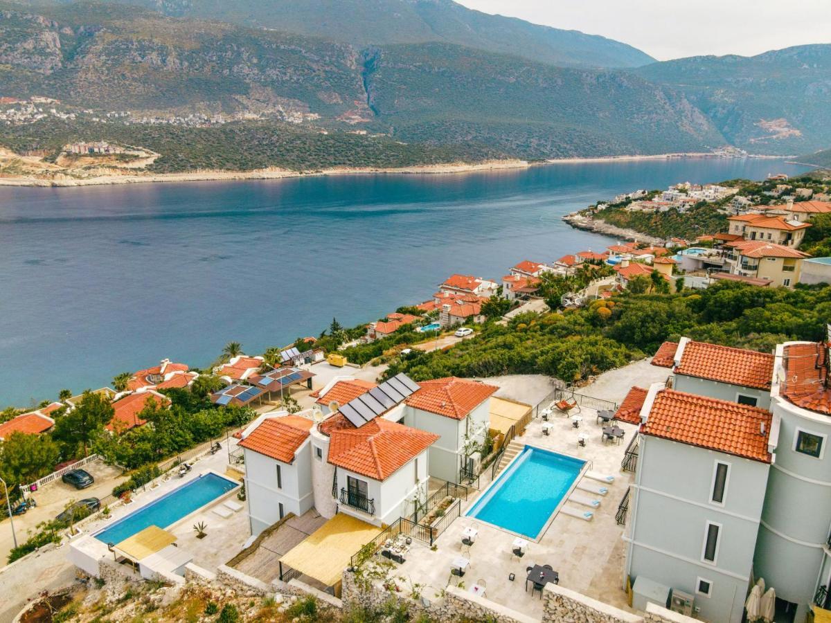 Guemues Yazar Hotel Kaş Exteriör bild