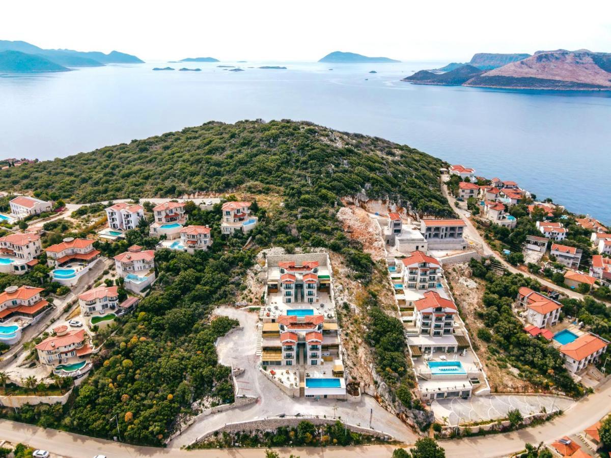 Guemues Yazar Hotel Kaş Exteriör bild