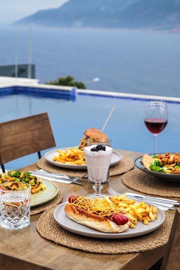 Guemues Yazar Hotel Kaş Exteriör bild