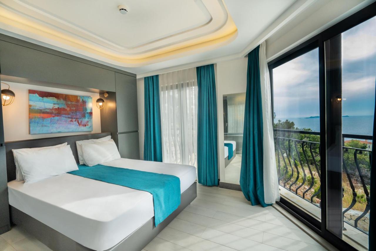 Guemues Yazar Hotel Kaş Exteriör bild