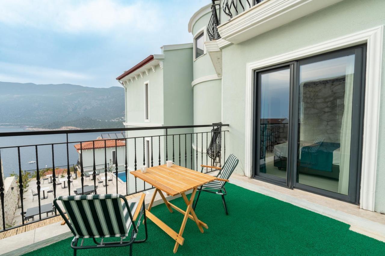 Guemues Yazar Hotel Kaş Exteriör bild