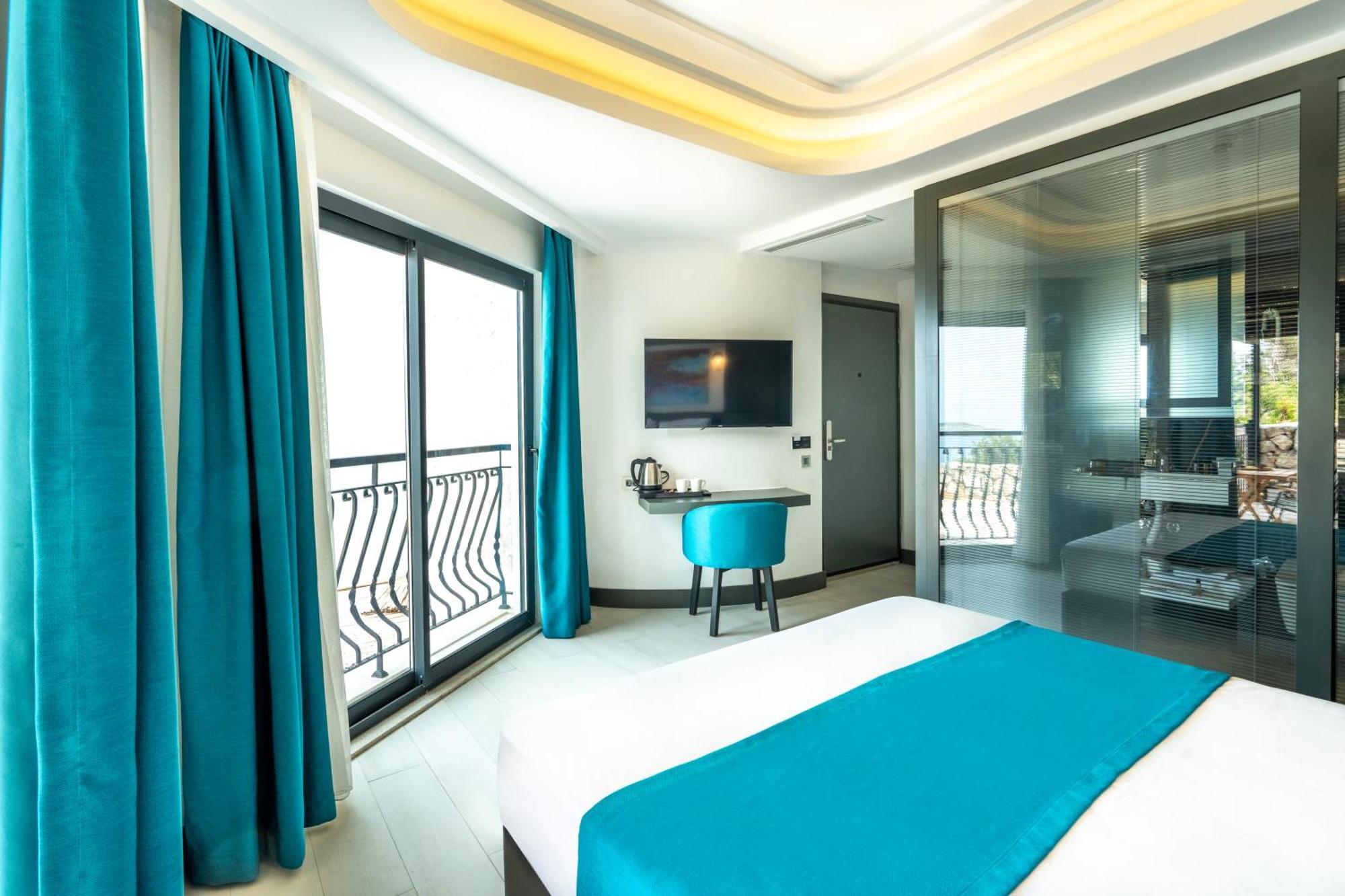Guemues Yazar Hotel Kaş Rum bild